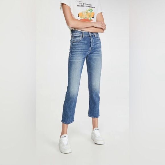 Mother Denim The Scrapper Ankle Jeans in Cowboys Don't Cry size 26 - Picture 2 of 10